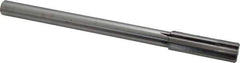 Made in USA - 3/4" Carbide-Tipped 6 Flute Chucking Reamer - Straight Flute, 5/8" Straight Shank, 2-1/2" Flute Length, 9-1/2" OAL - USA Tool & Supply