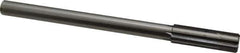 Made in USA - 49/64" Carbide-Tipped 6 Flute Chucking Reamer - Straight Flute, Straight Shank, 2-1/2" Flute Length, 9-1/2" OAL - USA Tool & Supply