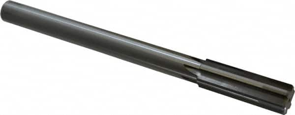 Made in USA - 57/64" Carbide-Tipped 6 Flute Chucking Reamer - USA Tool & Supply