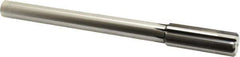 Made in USA - 59/64" Carbide-Tipped 8 Flute Chucking Reamer - Straight Flute, Straight Shank, 2-5/8" Flute Length, 10" OAL - USA Tool & Supply