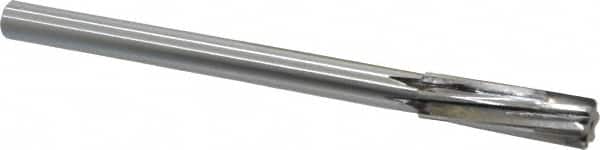 Made in USA - 3/4" Carbide-Tipped 6 Flute Chucking Reamer - USA Tool & Supply