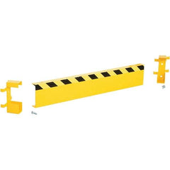 Vestil - 48' Long x 8" High, Rail System Channel Guard - 56 Lb - USA Tool & Supply