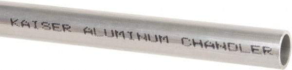 Made in USA - 6' Long, 1/2" OD, 6061-T6 Aluminum Tube - 0.049" Wall Thickness - USA Tool & Supply