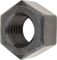 Value Collection - 3/4-10 UNC Steel Right Hand Heavy Hex Nut - 1-1/4" Across Flats, 47/64" High, Uncoated, 2B Class of Fit - USA Tool & Supply