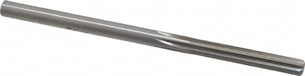 Made in USA - #6 High Speed Steel 6 Flute Chucking Reamer - USA Tool & Supply