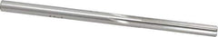 Made in USA - #9 High Speed Steel 6 Flute Chucking Reamer - Straight Flute, 0.196" Straight Shank, 1-1/4" Flute Length, 3-5/8" OAL - USA Tool & Supply
