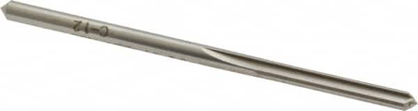 Made in USA - #27 High Speed Steel 4 Flute Chucking Reamer - USA Tool & Supply