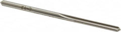 Made in USA - #27 High Speed Steel 4 Flute Chucking Reamer - USA Tool & Supply