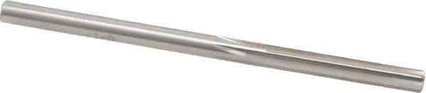 Made in USA - 13/64" High Speed Steel 6 Flute Chucking Reamer - Straight Flute, 13/64" Straight Shank, 1-1/4" Flute Length, 3-5/8" OAL - USA Tool & Supply