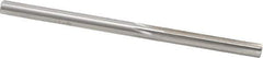 Made in USA - 13/64" High Speed Steel 6 Flute Chucking Reamer - Straight Flute, 13/64" Straight Shank, 1-1/4" Flute Length, 3-5/8" OAL - USA Tool & Supply