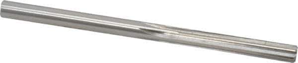 Made in USA - 15/64" High Speed Steel 6 Flute Chucking Reamer - Straight Flute, 15/64" Straight Shank, 1-1/2" Flute Length, 3-7/8" OAL - USA Tool & Supply