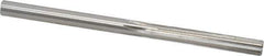Made in USA - 15/64" High Speed Steel 6 Flute Chucking Reamer - Straight Flute, 15/64" Straight Shank, 1-1/2" Flute Length, 3-7/8" OAL - USA Tool & Supply