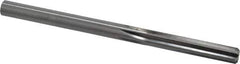 Made in USA - 9/32" High Speed Steel 6 Flute Chucking Reamer - Straight Flute, 9/32" Straight Shank, 1-1/2" Flute Length, 4-1/4" OAL - USA Tool & Supply