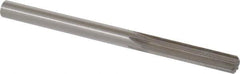 Made in USA - Letter S High Speed Steel 6 Flute Chucking Reamer - Straight Flute, 0.348" Straight Shank, 1-3/4" Flute Length, 4-7/8" OAL - USA Tool & Supply