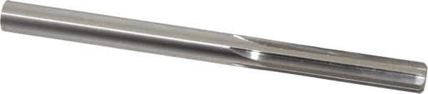 Made in USA - Letter U High Speed Steel 6 Flute Chucking Reamer - Straight Flute, 0.368" Straight Shank, 1-3/4" Flute Length, 5" OAL - USA Tool & Supply