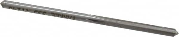 Made in USA - 0.124" High Speed Steel 4 Flute Chucking Reamer - USA Tool & Supply