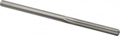 Made in USA - 0.1865" High Speed Steel 6 Flute Chucking Reamer - USA Tool & Supply