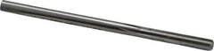 Made in USA - 3/16" High Speed Steel 6 Flute Chucking Reamer - Straight Flute, 3/16" Straight Shank, 1-1/8" Flute Length, 3-1/2" OAL - USA Tool & Supply