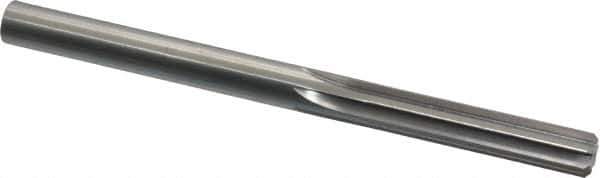 Made in USA - 0.373" High Speed Steel 6 Flute Chucking Reamer - Straight Flute, 0.373" Straight Shank, 1-3/4" Flute Length, 5" OAL - USA Tool & Supply