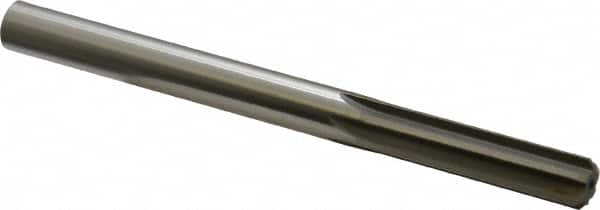 Made in USA - 0.498" High Speed Steel 6 Flute Dowel Pin Chucking Reamer - USA Tool & Supply