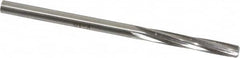 Made in USA - #6 High Speed Steel 6 Flute Chucking Reamer - USA Tool & Supply