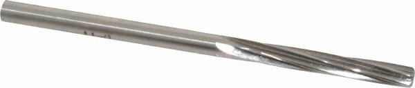 Made in USA - #9 High Speed Steel 6 Flute Chucking Reamer - USA Tool & Supply