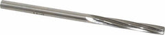 Made in USA - #9 High Speed Steel 6 Flute Chucking Reamer - USA Tool & Supply