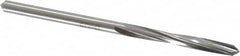 Made in USA - #25 High Speed Steel 4 Flute Chucking Reamer - USA Tool & Supply