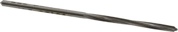 Made in USA - #49 High Speed Steel 4 Flute Chucking Reamer - Spiral Flute, 0.073" Straight Shank, 3/4" Flute Length, 2" OAL - USA Tool & Supply