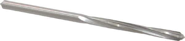 Made in USA - 9/64" High Speed Steel 4 Flute Chucking Reamer - Spiral Flute, 9/64" Straight Shank, 1" Flute Length, 2-7/8" OAL - USA Tool & Supply