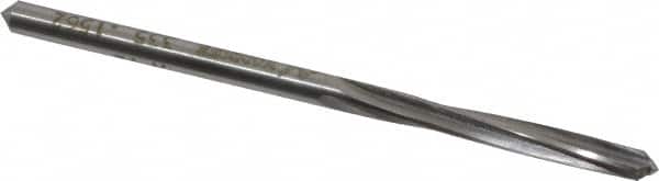 Made in USA - 5/32" High Speed Steel 4 Flute Chucking Reamer - USA Tool & Supply