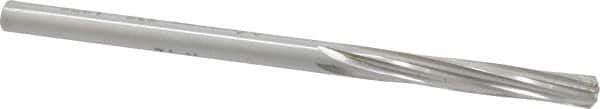 Made in USA - 3/16" High Speed Steel 6 Flute Chucking Reamer - USA Tool & Supply