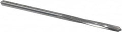 Made in USA - 0.124" High Speed Steel 4 Flute Chucking Reamer - USA Tool & Supply