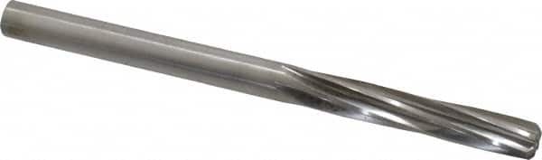 Made in USA - 0.3105" High Speed Steel 6 Flute Dowel Pin Chucking Reamer - USA Tool & Supply