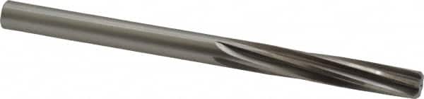 Made in USA - 0.312" High Speed Steel 6 Flute Dowel Pin Chucking Reamer - USA Tool & Supply