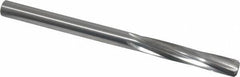 Made in USA - 0.3135" High Speed Steel 6 Flute Chucking Reamer - Spiral Flute, 0.3135" Straight Shank, 1-1/2" Flute Length, 4-1/2" OAL - USA Tool & Supply