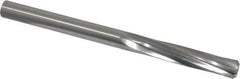 Made in USA - 3/8" High Speed Steel 6 Flute Chucking Reamer - Spiral Flute, 3/8" Straight Shank, 1-3/4" Flute Length, 5" OAL - USA Tool & Supply