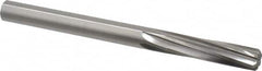 Made in USA - 0.4385" High Speed Steel 6 Flute Chucking Reamer - USA Tool & Supply