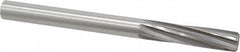 Made in USA - 0.501" High Speed Steel 6 Flute Chucking Reamer - USA Tool & Supply