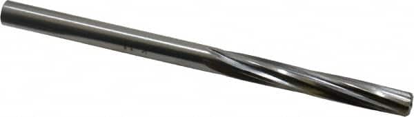 Made in USA - Letter F High Speed Steel 6 Flute Chucking Reamer - USA Tool & Supply