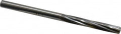 Made in USA - Letter F High Speed Steel 6 Flute Chucking Reamer - USA Tool & Supply