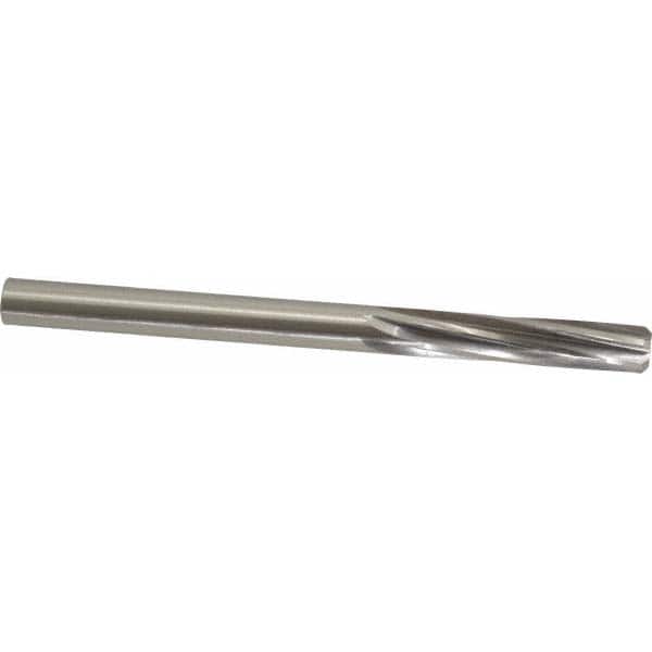 Made in USA - Letter V High Speed Steel 6 Flute Chucking Reamer - USA Tool & Supply