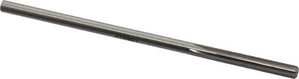 Made in USA - 7/32" Cobalt 6 Flute Chucking Reamer - Straight Flute, 0.2075" Straight Shank, 1-1/4" Flute Length, 5" OAL - USA Tool & Supply