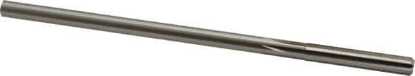 Made in USA - 17/64" Cobalt 6 Flute Chucking Reamer - Straight Flute, 1/4" Straight Shank, 1-1/2" Flute Length, 6" OAL - USA Tool & Supply