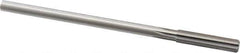 Made in USA - 21/64" Cobalt 6 Flute Chucking Reamer - Straight Flute, 0.2792" Straight Shank, 1-1/2" Flute Length, 6" OAL - USA Tool & Supply