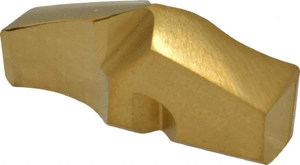 Guhring - Series 1047, 13/16" Diam 140° Replaceable Drill Tip - Carbide, TiN Finish, 2.1 Seat Size, Through Coolant - USA Tool & Supply