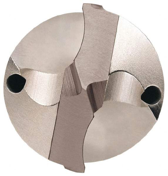 Guhring - Series 2747, 13/16" Diam 140° Replaceable Drill Tip - Carbide, Uncoated, 2.1 Seat Size, Through Coolant - USA Tool & Supply