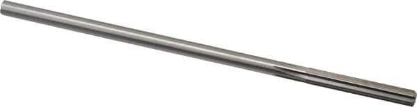 Made in USA - #1 Cobalt 6 Flute Chucking Reamer - Straight Flute, 0.2173" Straight Shank, 1-1/2" Flute Length, 6" OAL - USA Tool & Supply