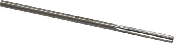 Made in USA - #6 Cobalt 6 Flute Chucking Reamer - Straight Flute, 0.1945" Straight Shank, 1-1/4" Flute Length, 5" OAL - USA Tool & Supply