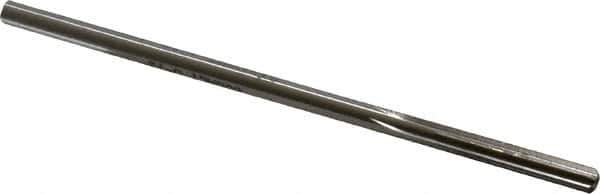 Made in USA - #13 Cobalt 6 Flute Chucking Reamer - Straight Flute, 0.1805" Straight Shank, 1-1/8" Flute Length, 4-1/2" OAL - USA Tool & Supply